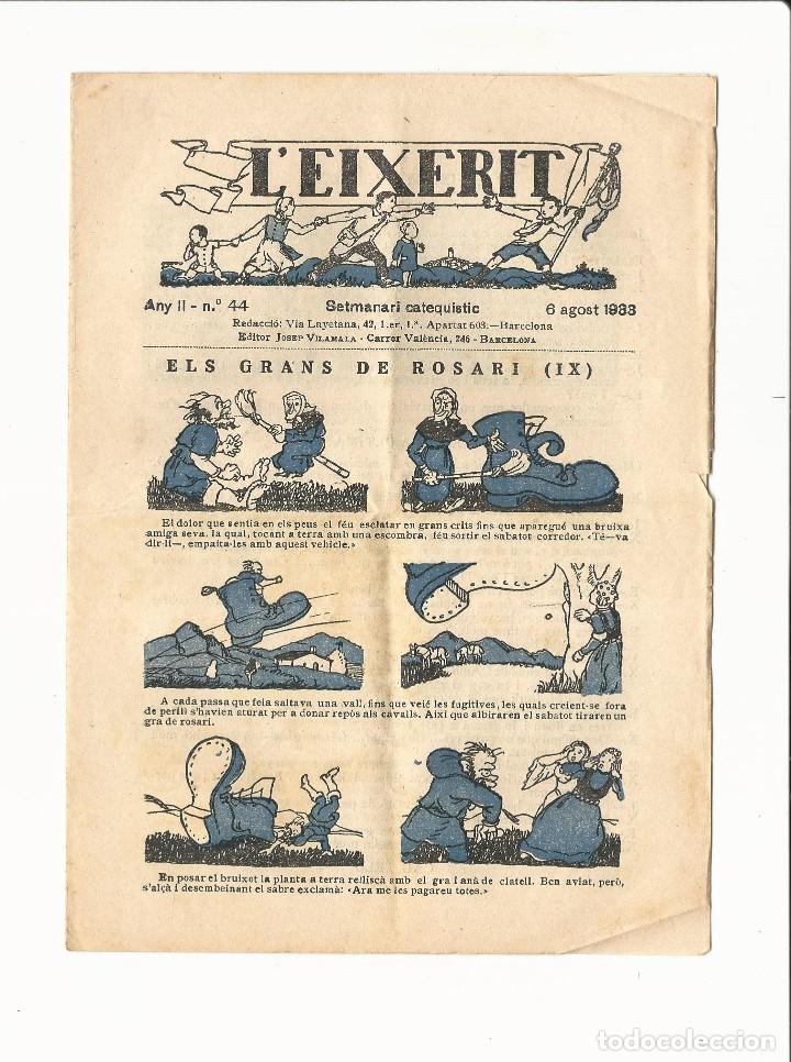 Tebeos: Setmanari catequistic. L&acute;eixerit. Any II. 44 - Foto 1