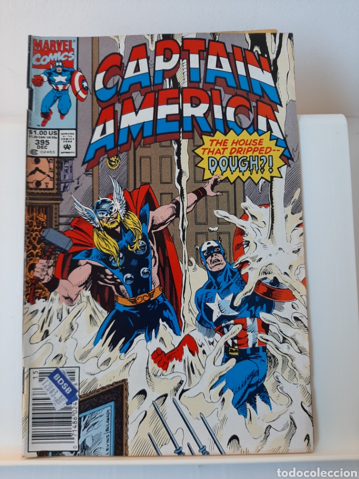 Tebeos: MARVEL Capit&aacute;n Am&eacute;rica USA 1991 #395 - Foto 1