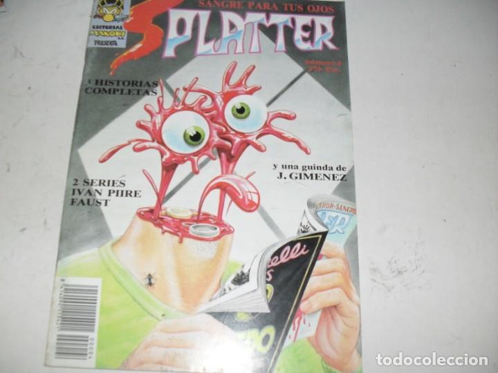 Tebeos: SPLATTER N&ordm; 4,(DE 7).makoki comics,a&ntilde;o 1991.DE KIOSKO. - Foto 1