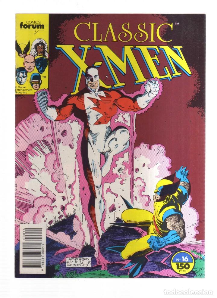 Tebeos: X- MEN CLASSIC N,16 FORUM - Foto 1