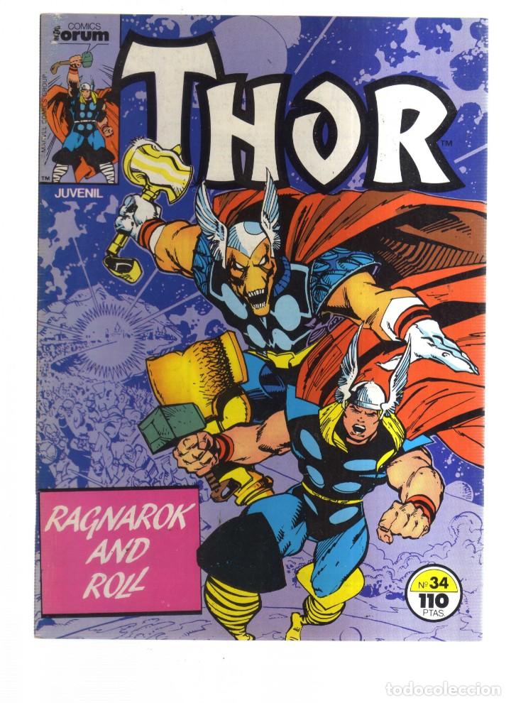 Tebeos: THOR EL PODEROSO FORUM N,34 - Foto 1