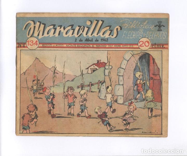 Tebeos: Fet y de las jons. Maravillas. 134. - Foto 1