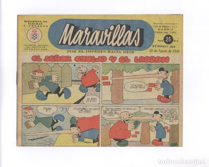 Tebeos: Fet y de las jons. Maravillas. 312 - Foto 1