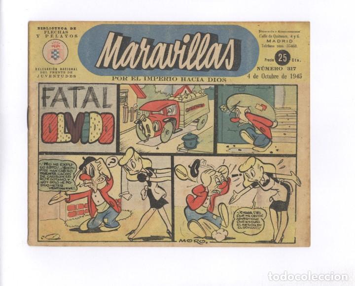 Tebeos: Fet y de las jons. Maravillas. 317 - Foto 1