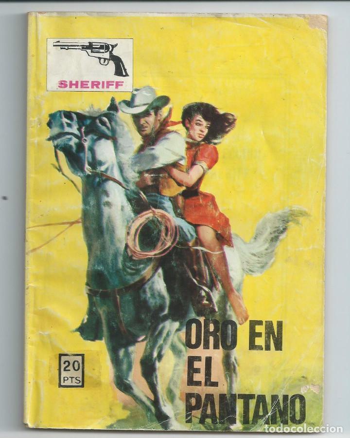 Tebeos: COLECCION SHERIFF (SIN NUMERAR) : ORO EN EL PANTANO . ED VILMAR. 20 PTA - Foto 1