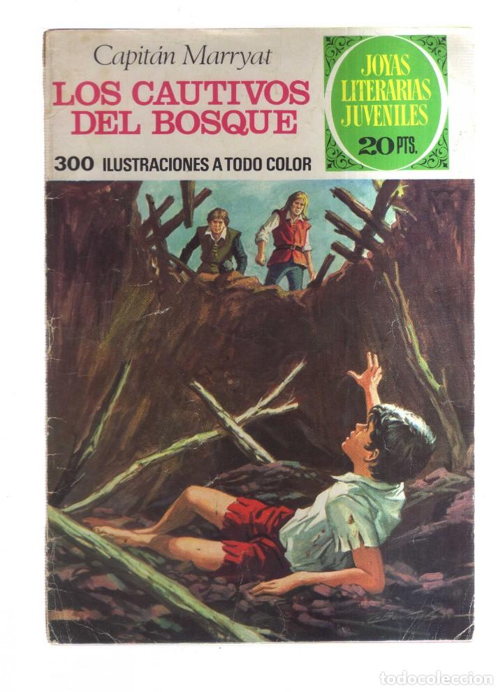 Tebeos: JOYAS LITERARIA JUVENILES N,132 LOS CAUTIVOS DEL BOSQUE