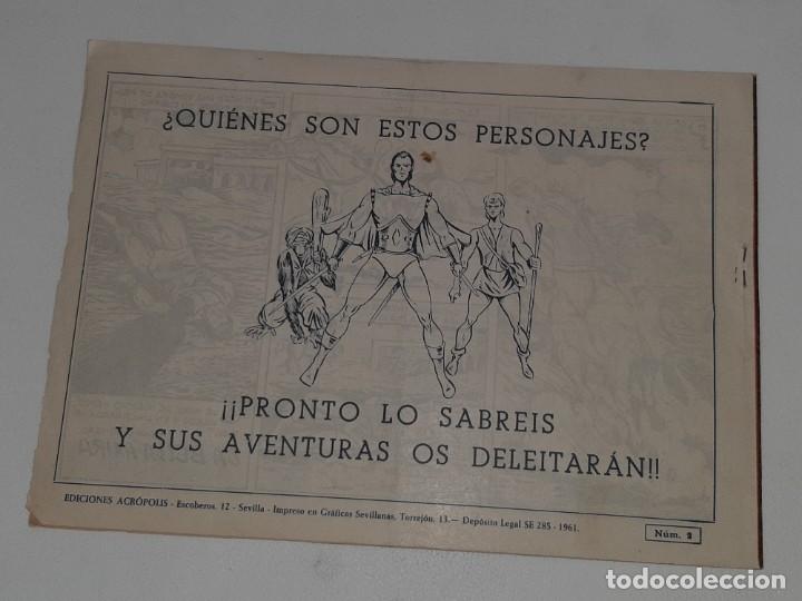 Tebeos: ANTIGUO COMIC TITAN N&ordm; 2 - ESCLAVO - EDICIONES ACROPOLIS A&Ntilde;O 1961 - Foto 3