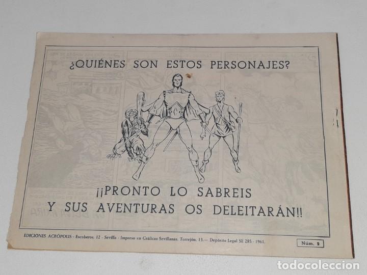 Tebeos: ANTIGUO COMIC TITAN N&ordm; 2 - ESCLAVO - EDICIONES ACROPOLIS A&Ntilde;O 1961 - Foto 4