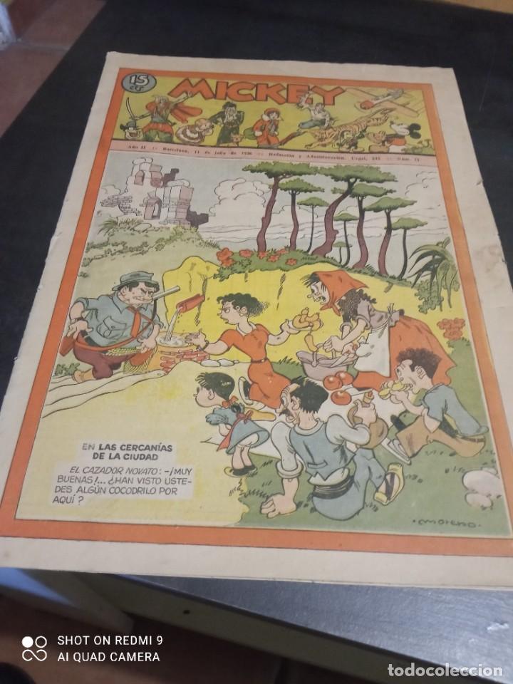 Tebeos: Tebeo Mickey 71 a&ntilde;o 1936 - Foto 1