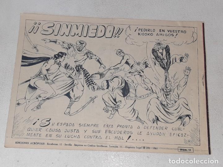 Tebeos: ANTIGUO COMIC TITAN N&ordm; 11 - TANAKA EL REBELDE - EDICIONES ACROPOLIS A&Ntilde;O 1961 - Foto 2