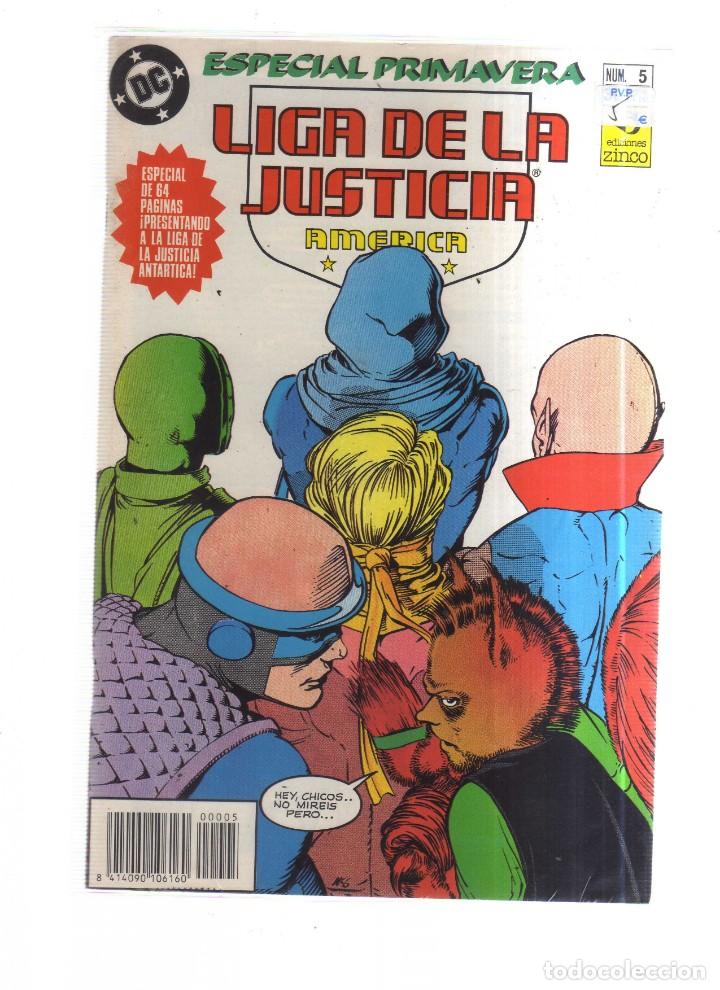 Tebeos: LIGA DE LA JUSTICIA INTERNACIONAL AMERICA ESPECIAL PRIMAVERA N,5