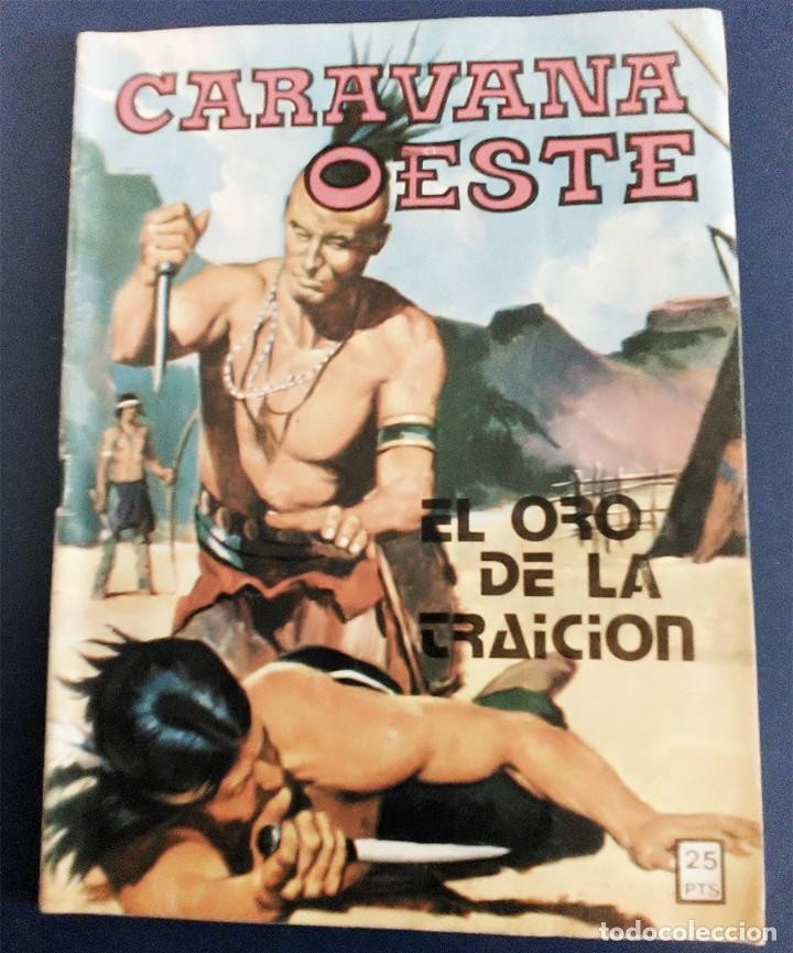 Comics: CARAVANA DEL OESTE N &ordm; 234 EL ORO DE LA TRAICION Ed. VILMAR 1979
