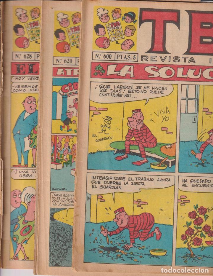 Tebeos: TBO. Lote 3 ejemplares: 600, 620 y 628 - Foto 1