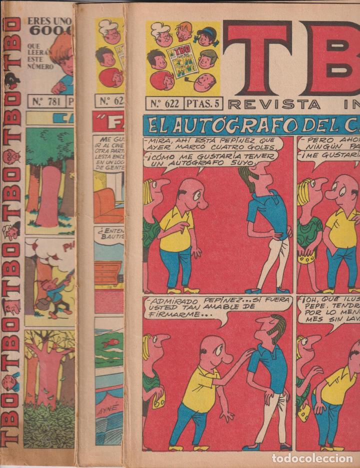 Tebeos: TBO. Lote d e3 ejemplares: 622, 623 y 781 - Foto 1