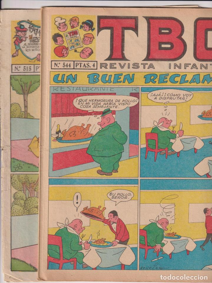 Tebeos: TBO. Lote de 2 ejemplares: 515 y 544. Buigas - Foto 1
