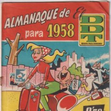 BDs: ALMANAQUE EL DDT PARA 1958. BRUGUERA. Lote 334566373