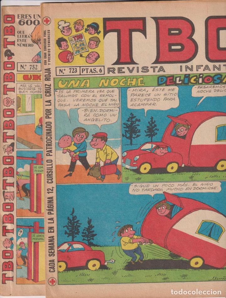 Tebeos: TBO. Lote de 2 ejemplares: 723 y 752. Buigas - Foto 1