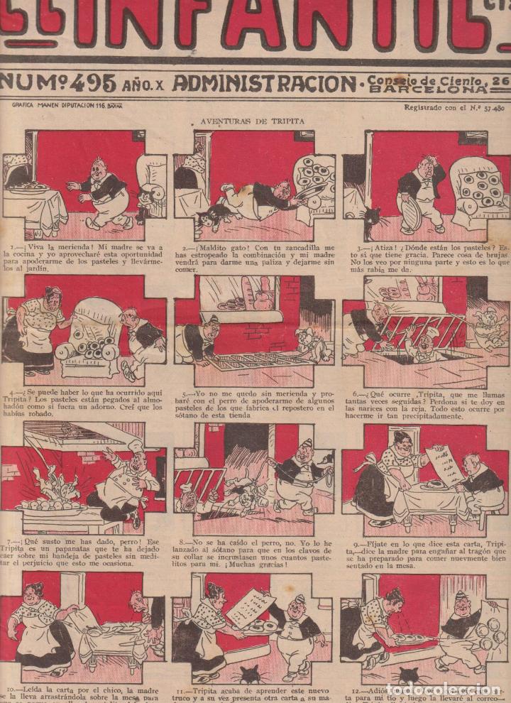 Tebeos: El Infantil n&ordm; 495. Editorial Marco 1926 - Foto 1