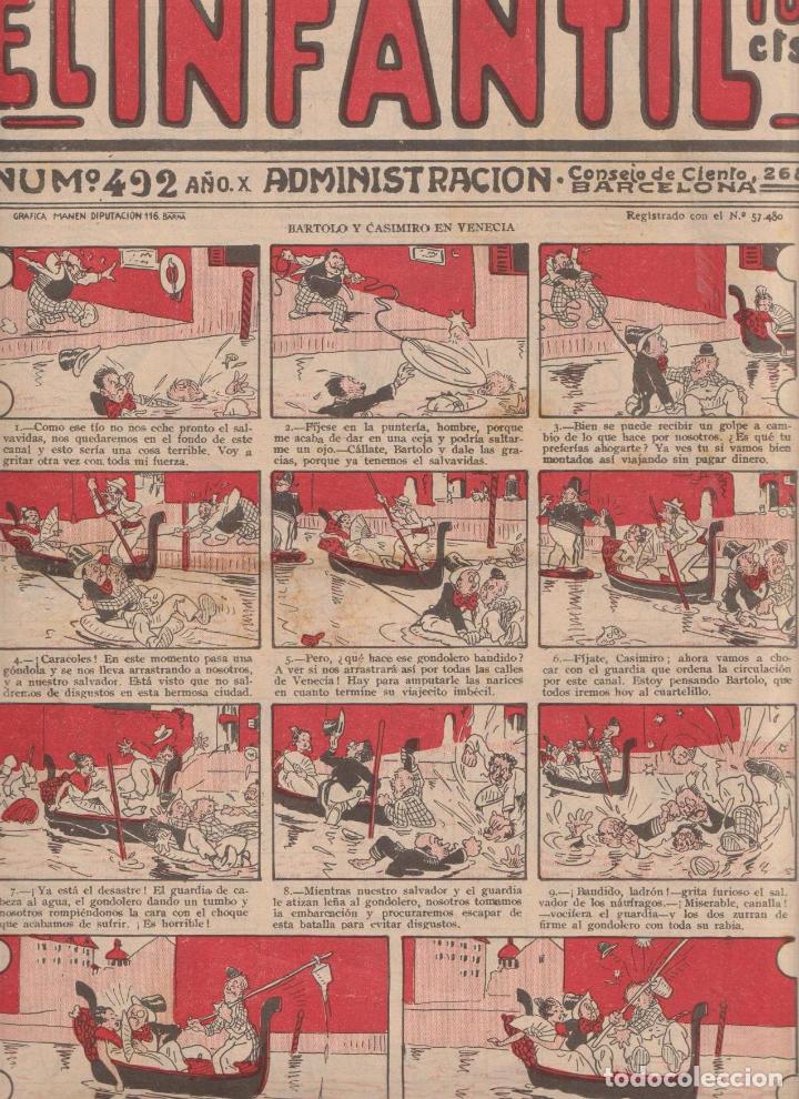 Tebeos: El Infantil n&ordm; 492. Editorial Marco 1926 - Foto 1