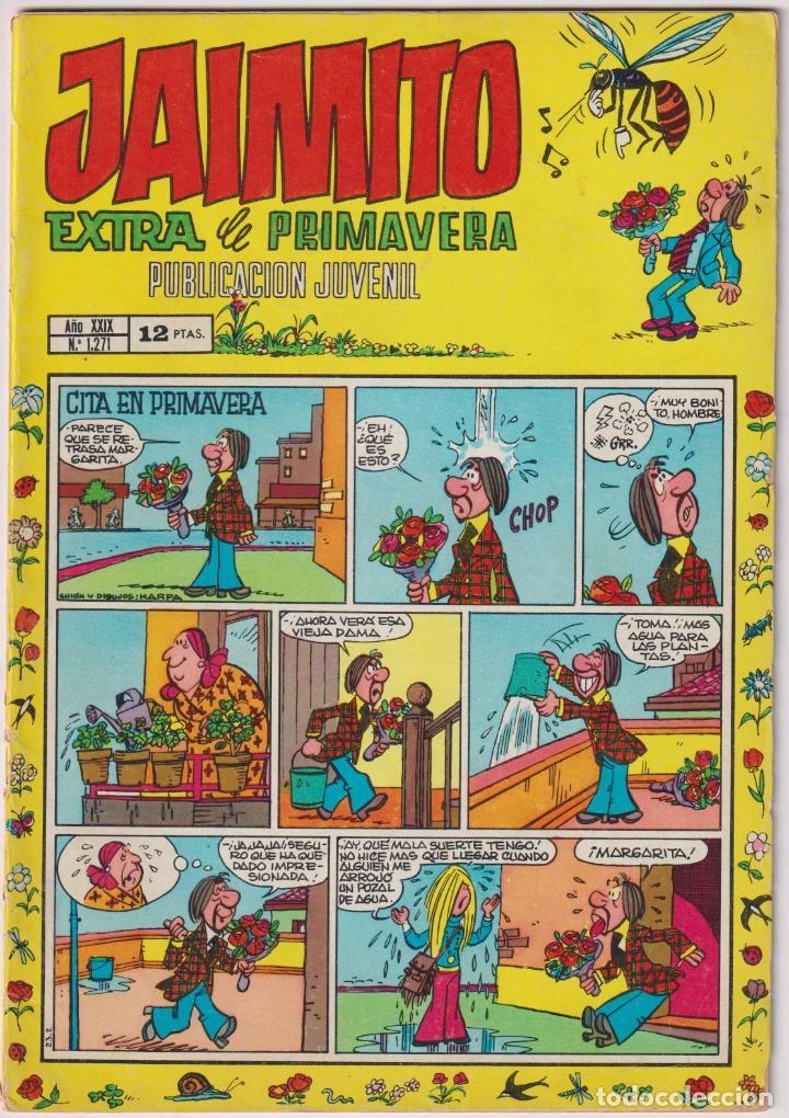 Tebeos: Jaimito n&ordm; 1271. Extra de primavera. Valenciana - Foto 1