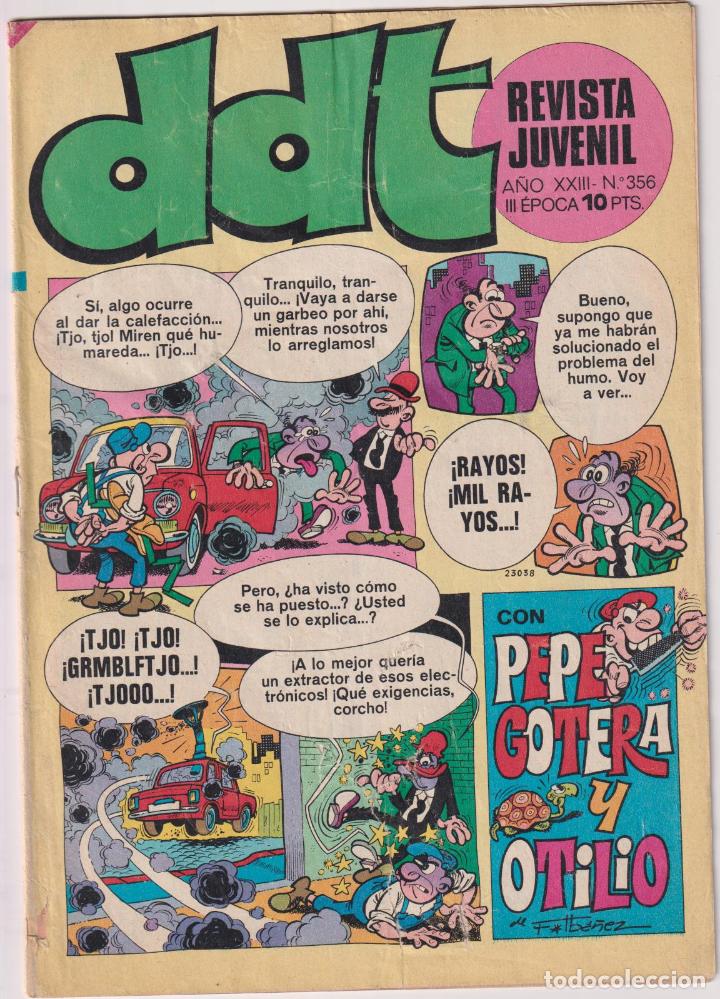 Tebeos: DDT n&ordm; 356. Bruguera - Foto 1