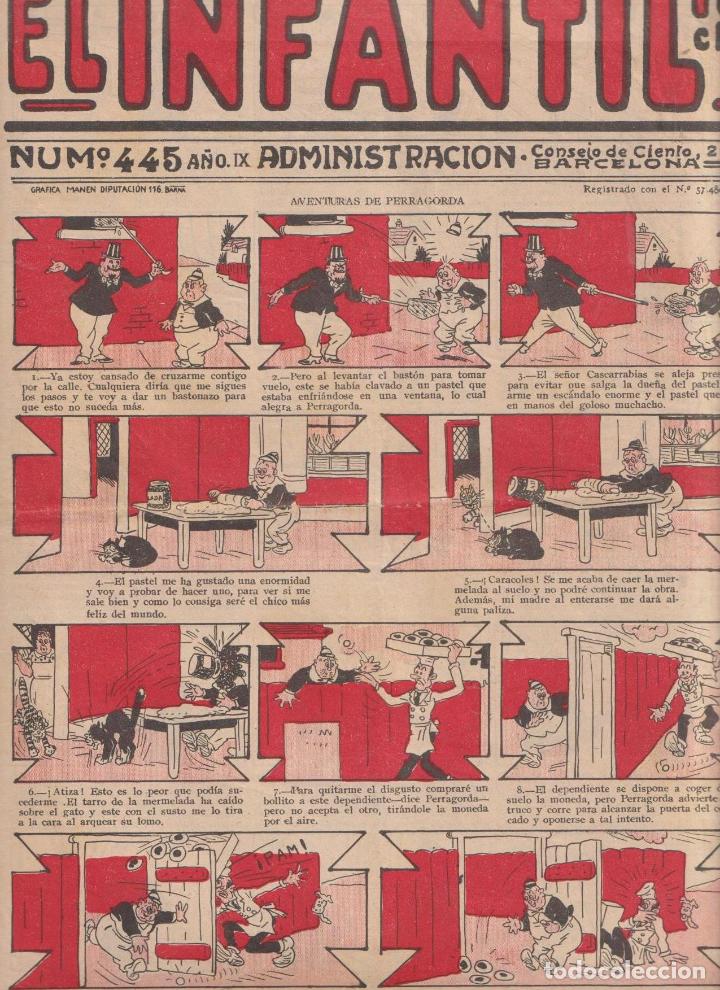 Tebeos: El Infantil n&ordm; 445. Editorial Marco 1926 - Foto 1