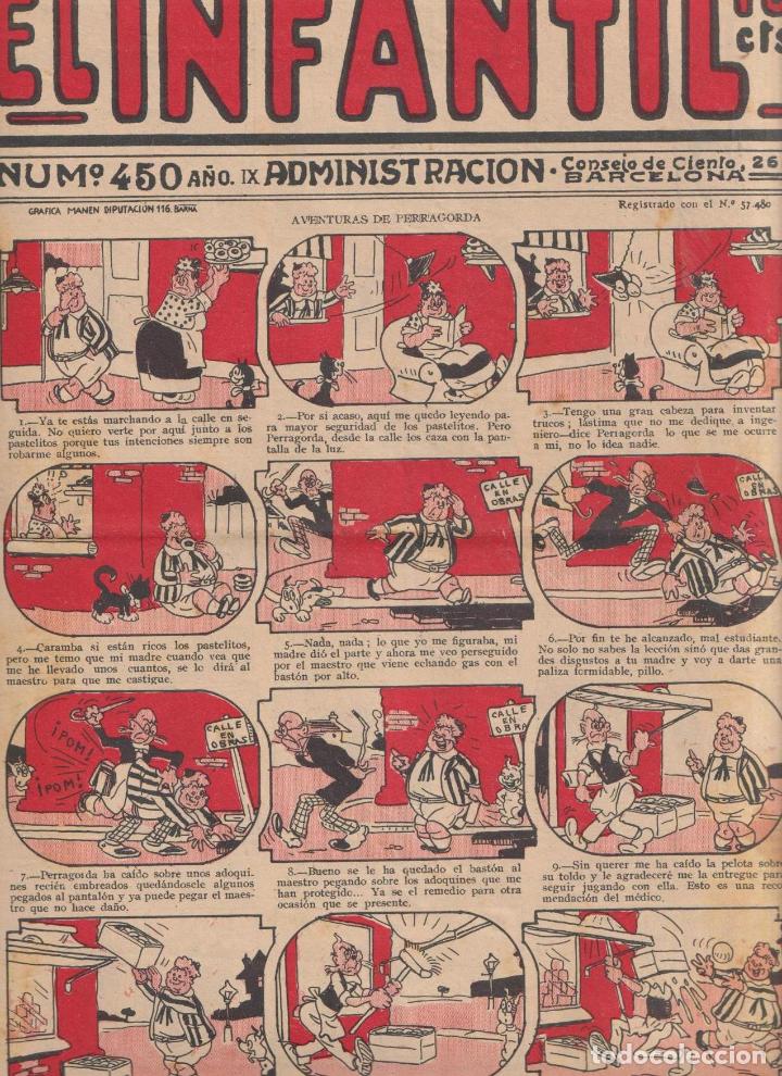 Tebeos: El Infantil n&ordm; 450. Editorial Marco 1926 - Foto 1