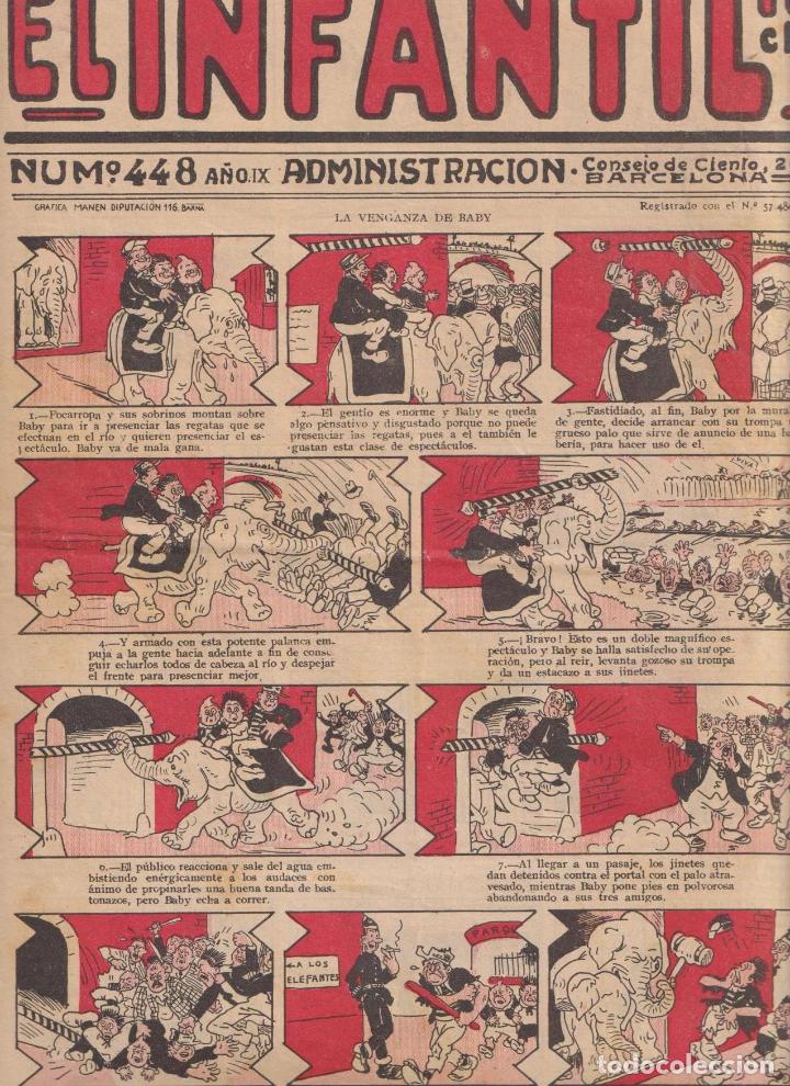 Tebeos: El Infantil n&ordm; 448. Editorial Marco 1926 - Foto 1
