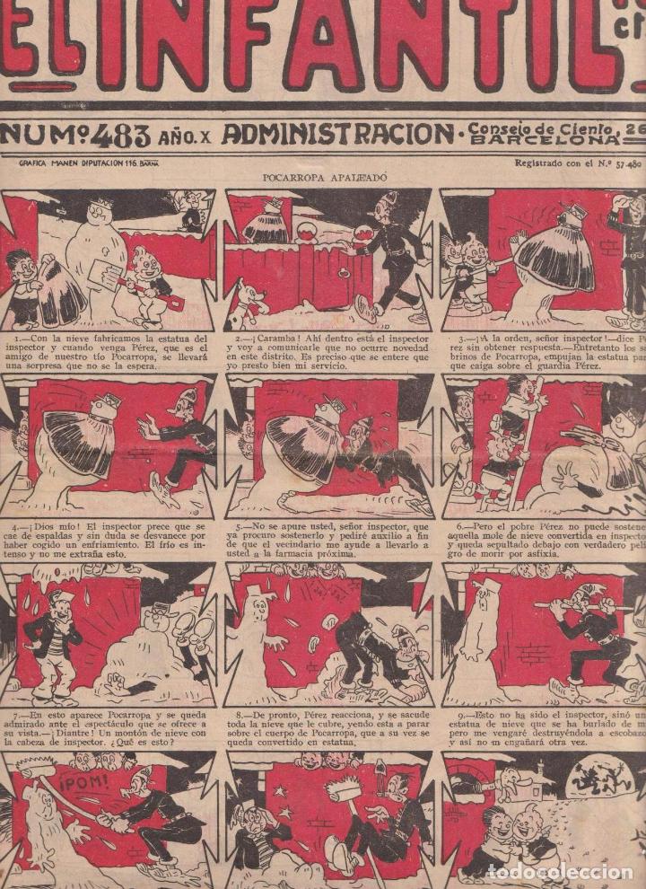 Tebeos: El Infantil n&ordm; 483. Editorial Marco 1926 - Foto 1