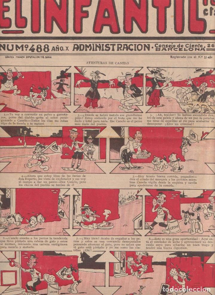 Tebeos: El Infantil n&ordm; 488. Editorial Marco 1926 - Foto 1