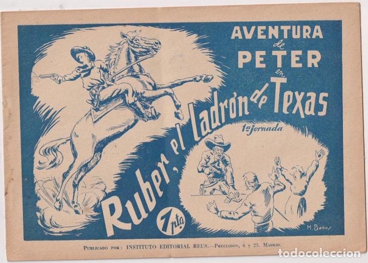 Tebeos: Aventura de Peter n&ordm; 1. Reus 194? - Foto 1