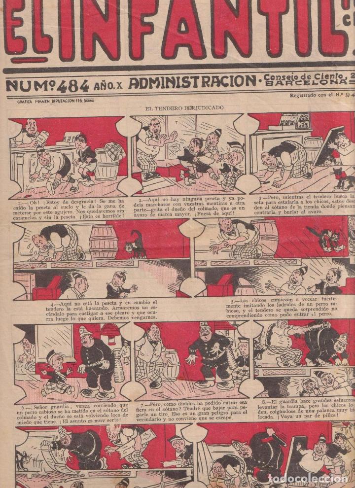 Tebeos: El Infantil n&ordm; 484. Editorial Marco 1926 - Foto 1