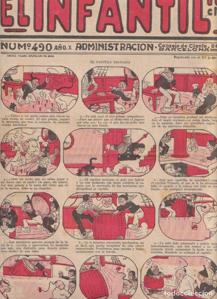 Tebeos: El Infantil n&ordm; 490. Editorial Marco 1926 - Foto 1