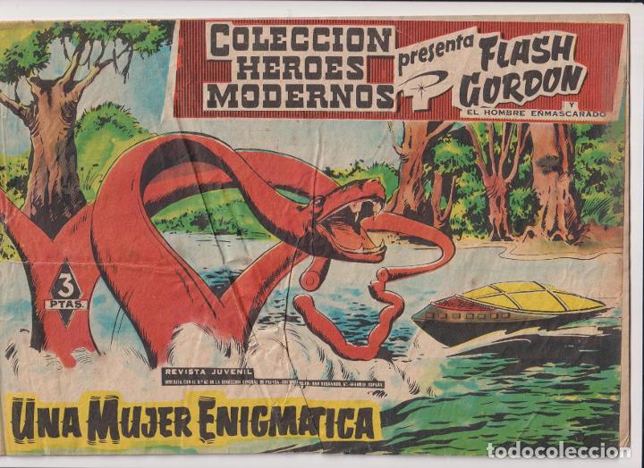 Tebeos: Flash Gordon y El Hombre Enmascarado n&ordm; 028. Dolar 1960 - Foto 1