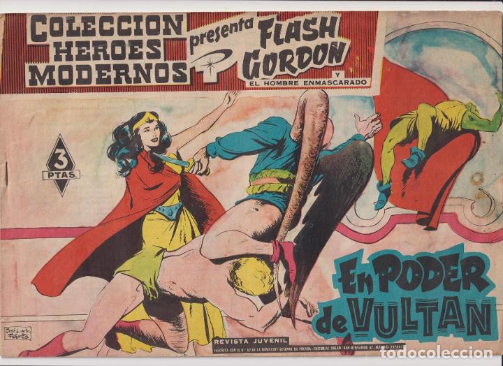 Tebeos: Flash Gordon y El Hombre Enmascarado n&ordm; 03. Dolar 1960 - Foto 1