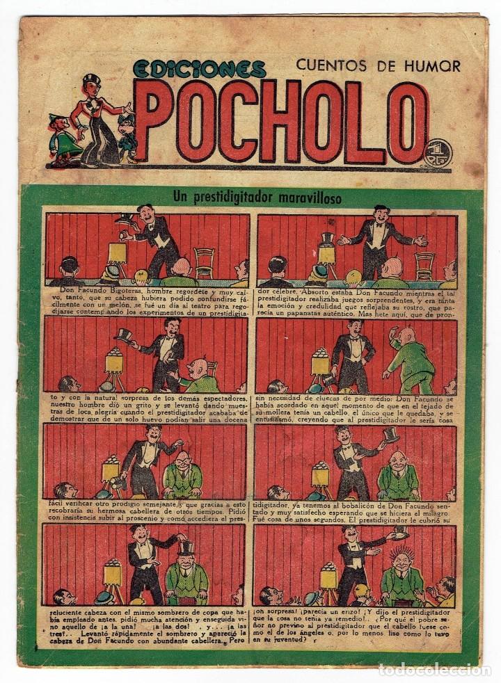 Tebeos: POCHOLO N&ordm; 38 - EDITORIAL VIVES 1945 - Foto 1