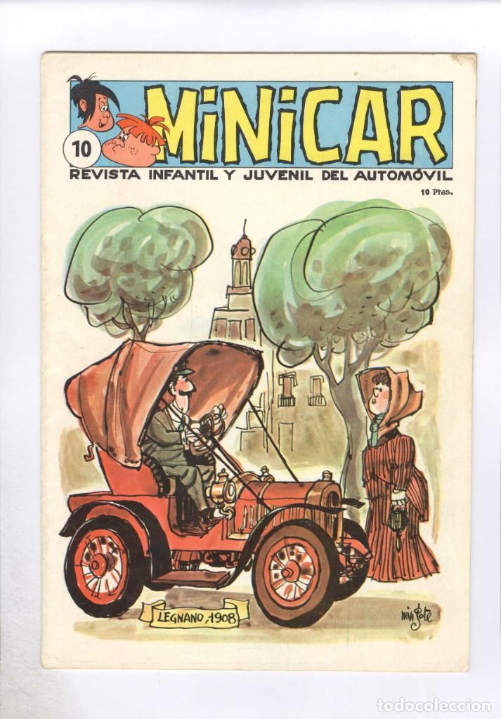 Tebeos: Alcance. Minicar. 10. Mingote. Recortable Simca 1000. - Foto 1