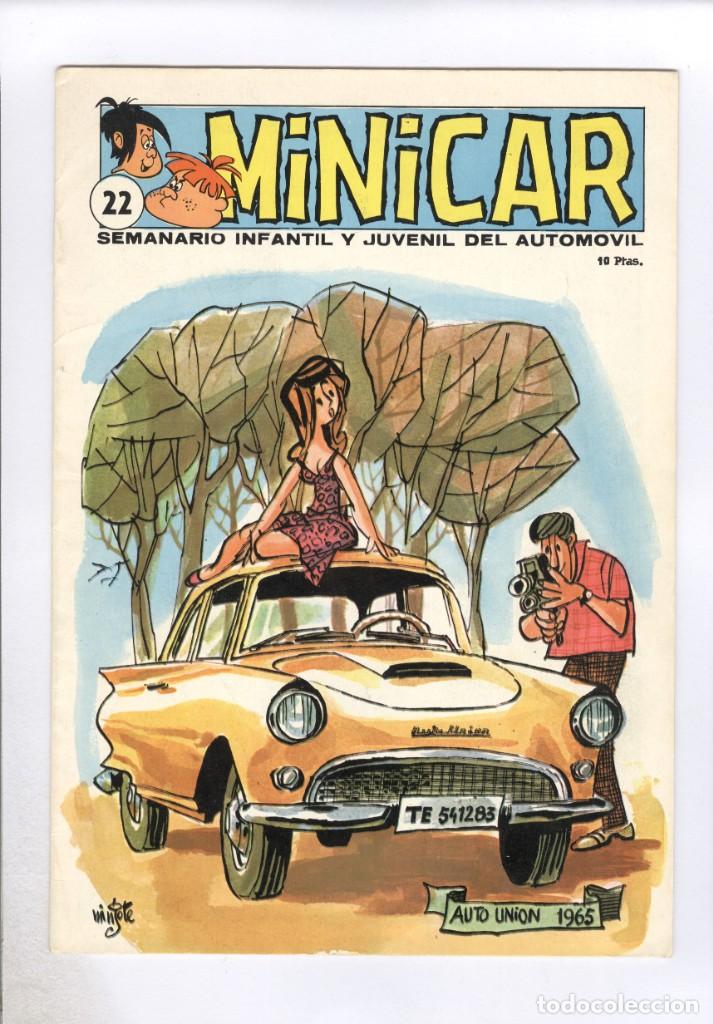 Tebeos: Alcance. Minicar. 22. Mingote. Recortable Citroen 2 Cv - Foto 1