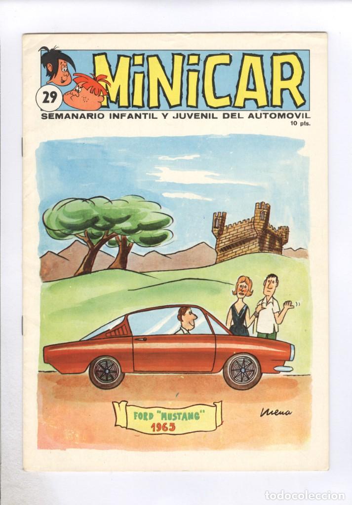 Tebeos: Alcance. Minicar. 29. Recortable Willys Jeep CJ5. - Foto 1