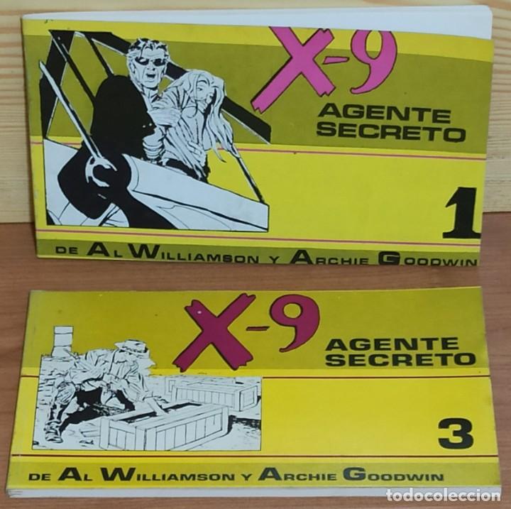 Tebeos: AGENTE SECRETO X-9 - 2 TOMITOS, NUMEROS: 1 Y 3 - EDICIONES IMPALA. - Foto 1