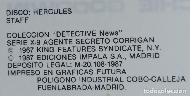 Tebeos: AGENTE SECRETO X-9 - 2 TOMITOS, NUMEROS: 1 Y 3 - EDICIONES IMPALA. - Foto 5