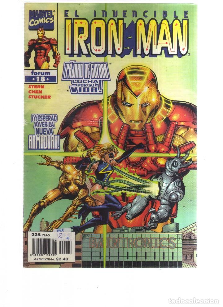 Tebeos: IRON MAN N,18 EL INVENCIBLE - Foto 1