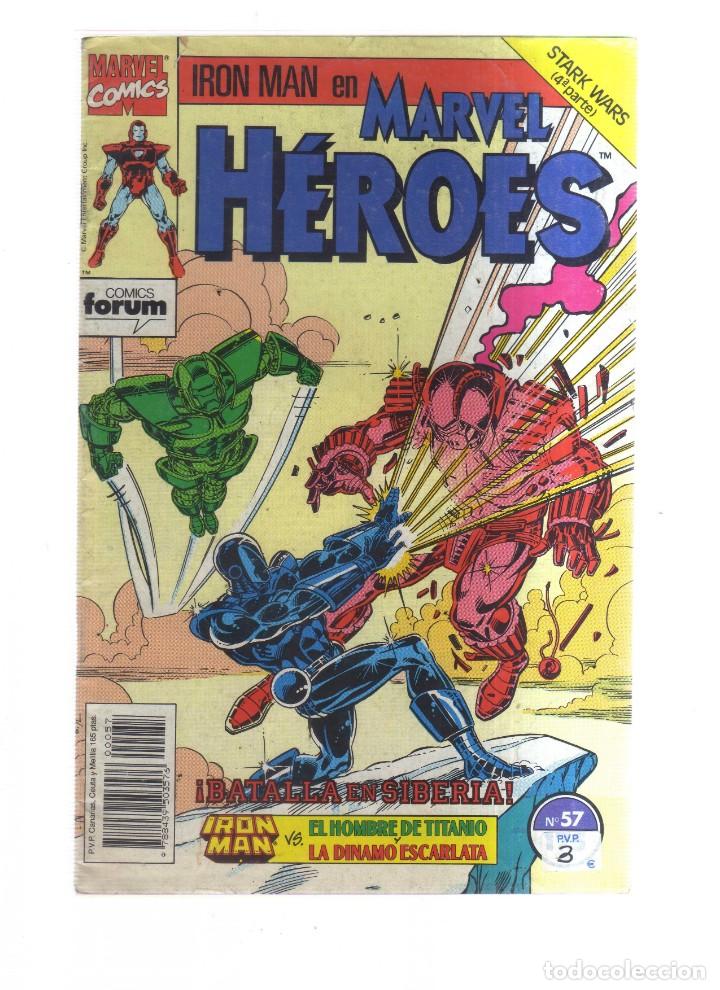 Tebeos: MARVEL HEROES N,57 IRON MAN - Foto 1