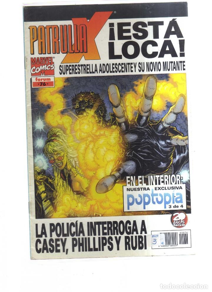 Tebeos: PATRULLA X N,76 ESTA LOCA - Foto 1