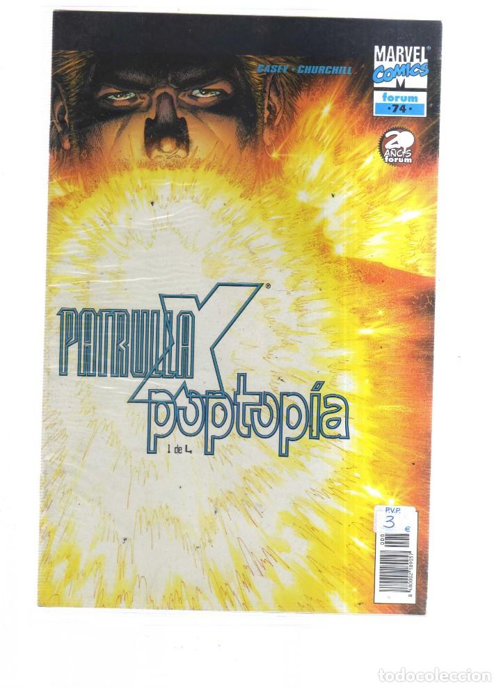 Tebeos: PATRULLA X N,74 POPTOPIA - Foto 1