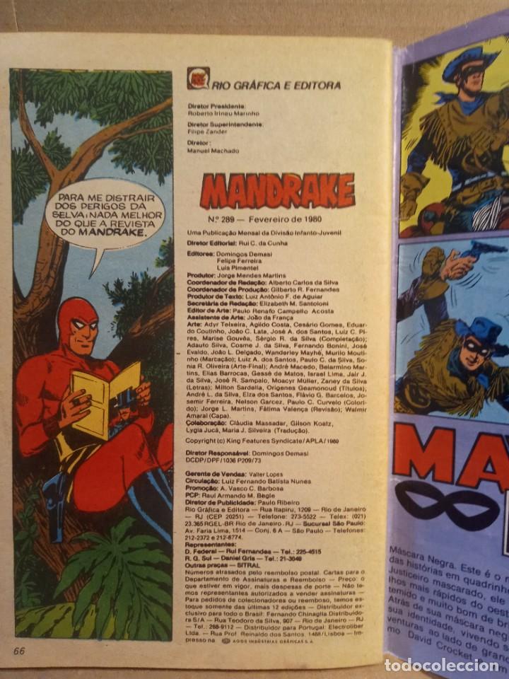 Tebeos: MANDRAKE - N&deg;289 - BRASIL. - Foto 2