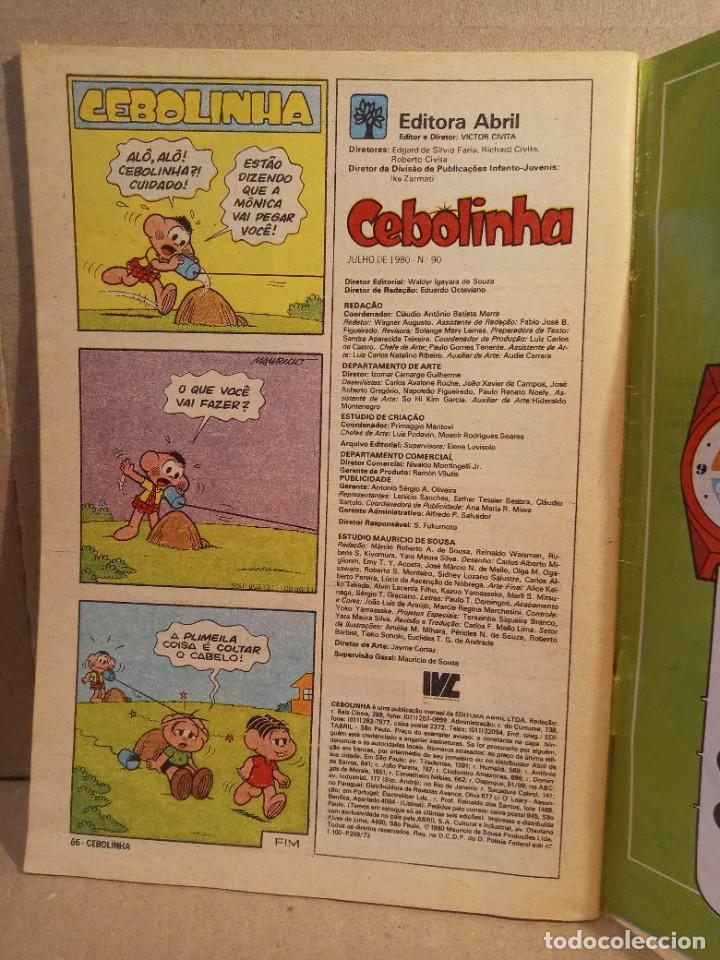 Tebeos: CEBOLINHA - N&deg;90 - BRASIL. - Foto 2