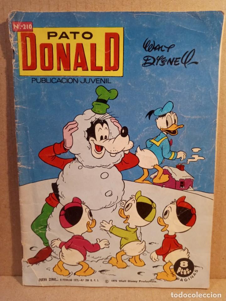 Tebeos: PATO DONALD - N&deg;210, 1975. - Foto 1