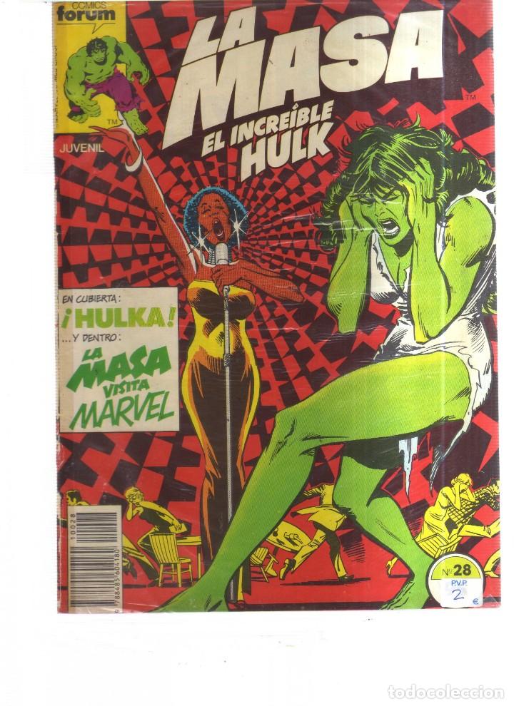 Tebeos: LA MASA EL INCREIBLE HULK N,28 - Foto 1