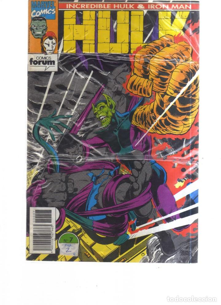 Tebeos: HULK FORUM N,7 INCREDIBLE HULK IRON MAN - Foto 1